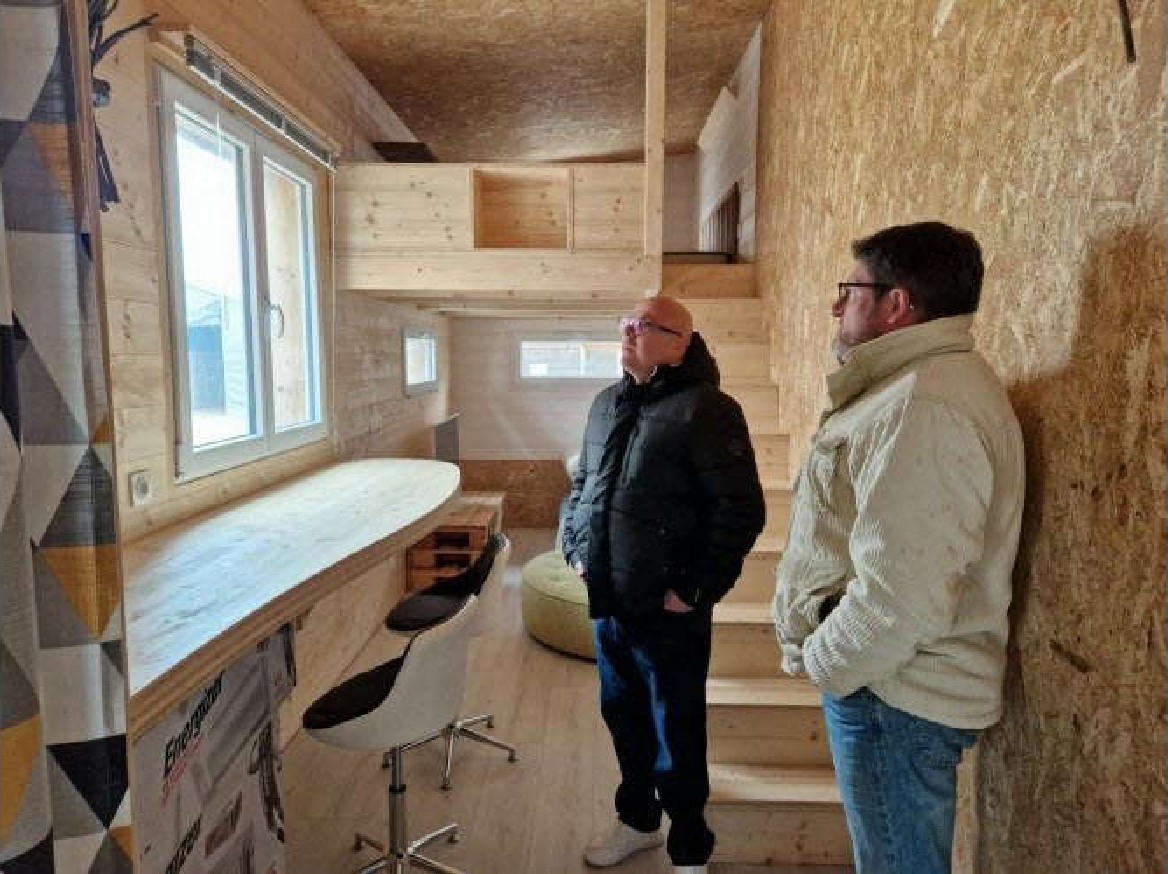 article eco bois tiny house sur info chalon