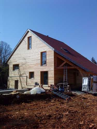 réalisation eco bois construction maison à Chagny